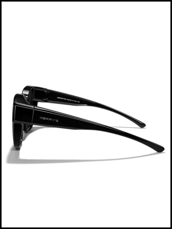 TR90 Polarized UV400 Sunglasses Fit Over Glasses Oversized Square main image 4